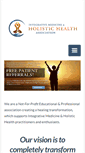 Mobile Screenshot of imholistichealth.org